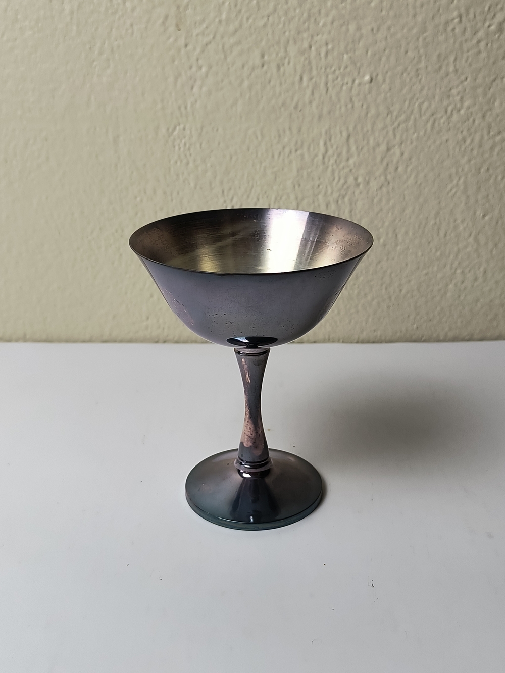 Salem Vintage Silver Plated Portugal Cocktail Goblet - Classic Stemmed Drinkware